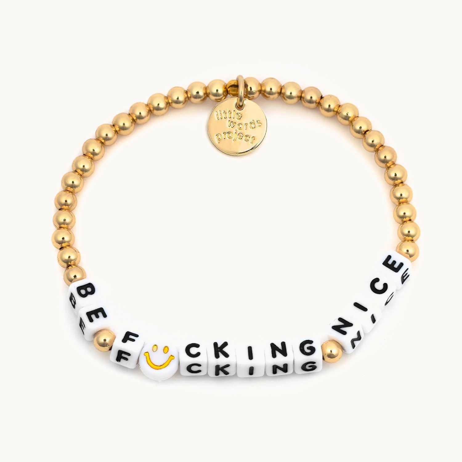 Be F*cking Nice- Gold Plated | Little Words Project