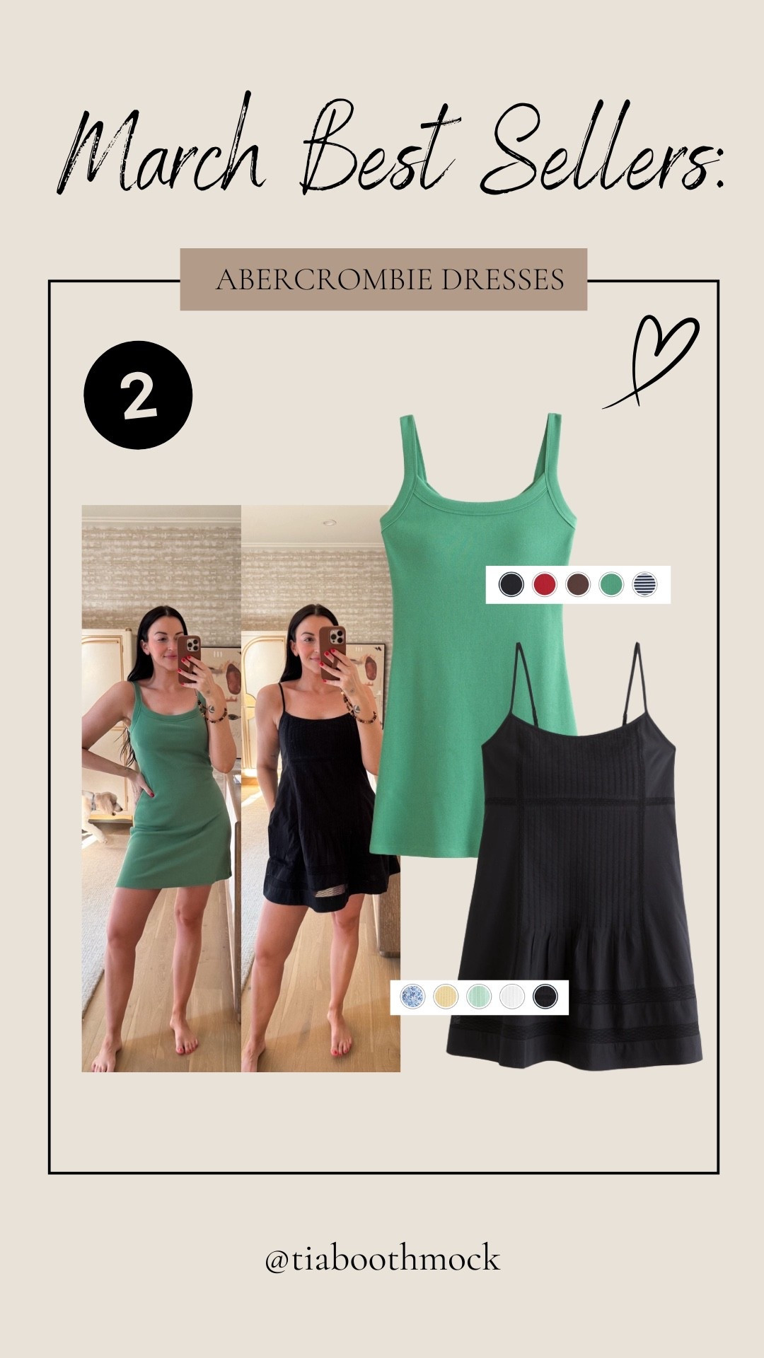 @abercrombie has the best mini dresses for spring right now! Linked my favorites 🤍

#LTKootd #LTKSeasonal #LTKTravel