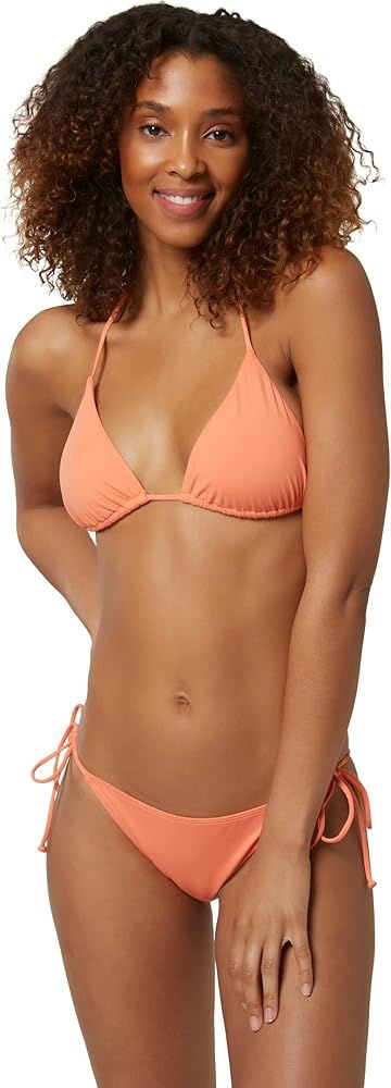 O'NEILL Women's Venice Bikini Top - Triangle Swim Top for Women - Bathing Suit Top with Tie Back | Amazon (US)