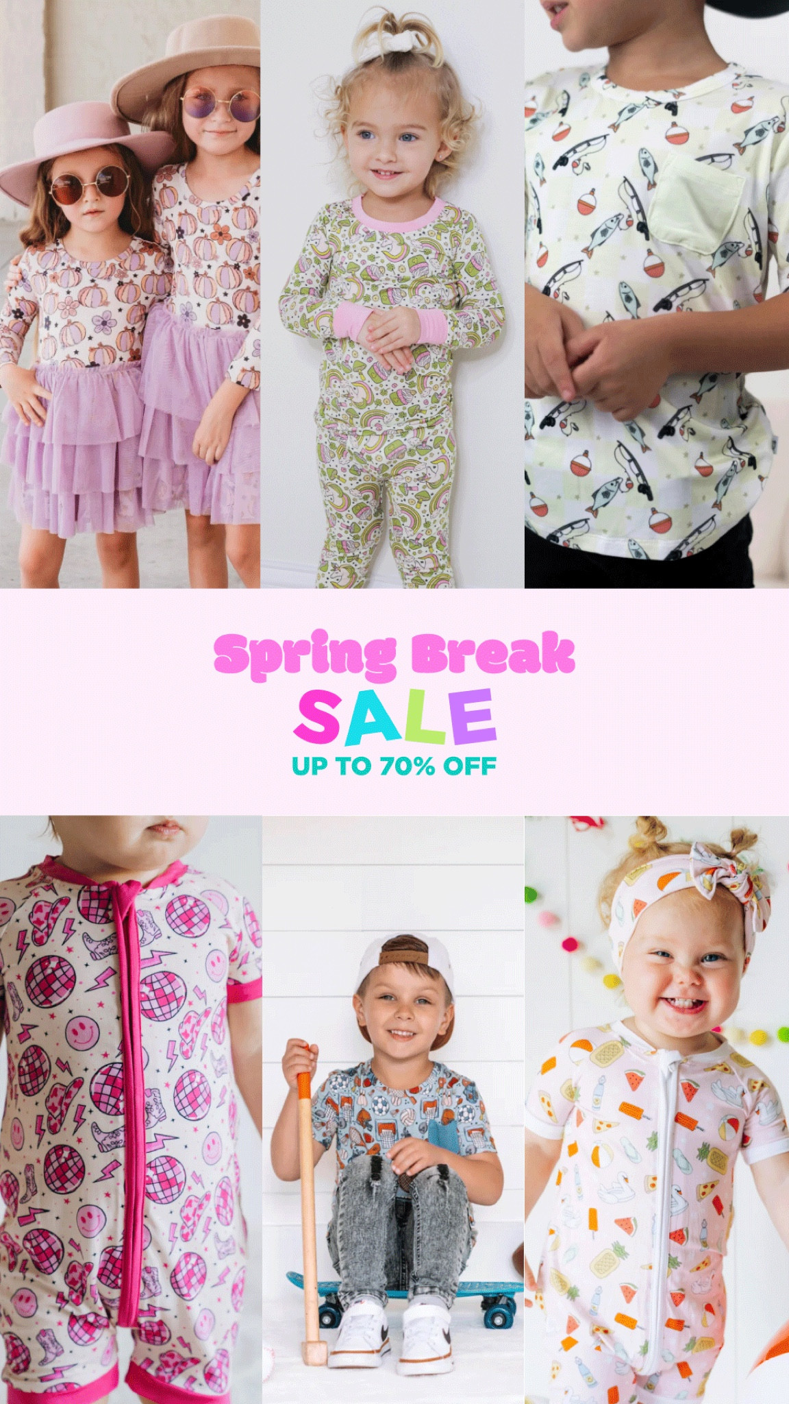 Dream Big Little Co is having their huge Spring Break Sale with up to 70% off. So many holiday pajamas and outfits - stock up for next year! 💗