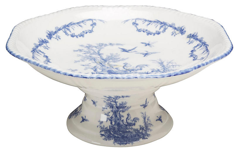 Carlin Compote, Blue/Ivory | One Kings Lane