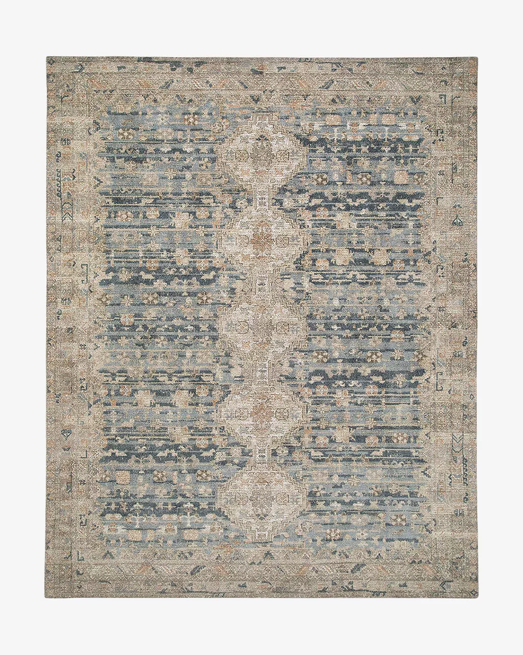 Anya Indigo Hand-Knotted Wool Rug – McGee & Co.