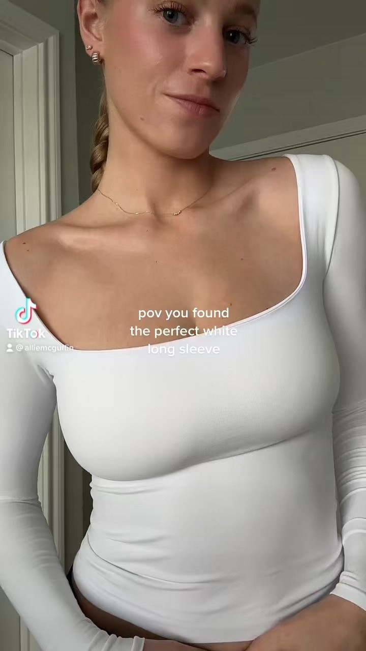 Basic long sleeve for larger chest (no bra needed!)

#LTKunder50 #LTKstyletip #LTKSeasonal