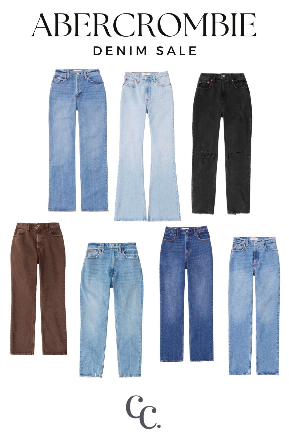 Abercrombie denim sale 

#LTKSale #LTKunder100 #LTKsalealert