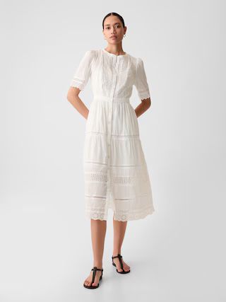 Lace Midi Dress | Gap (US)