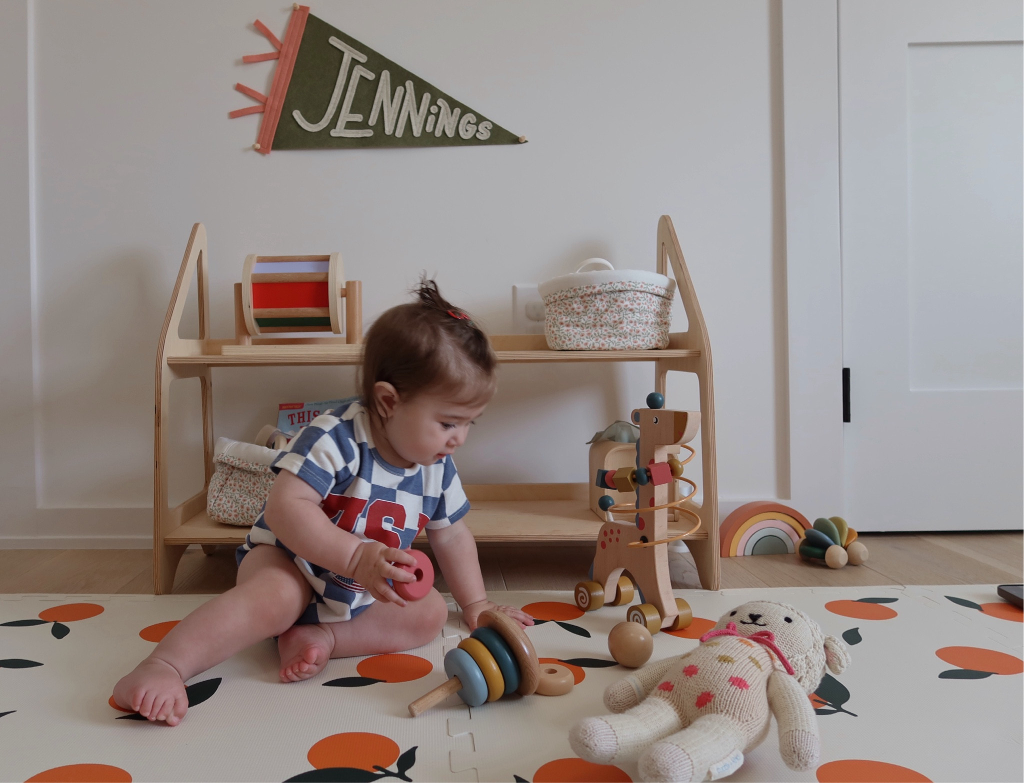Favorite toys at 7 months old! 🧸 

#LTKFamily #LTKBaby #LTKKids