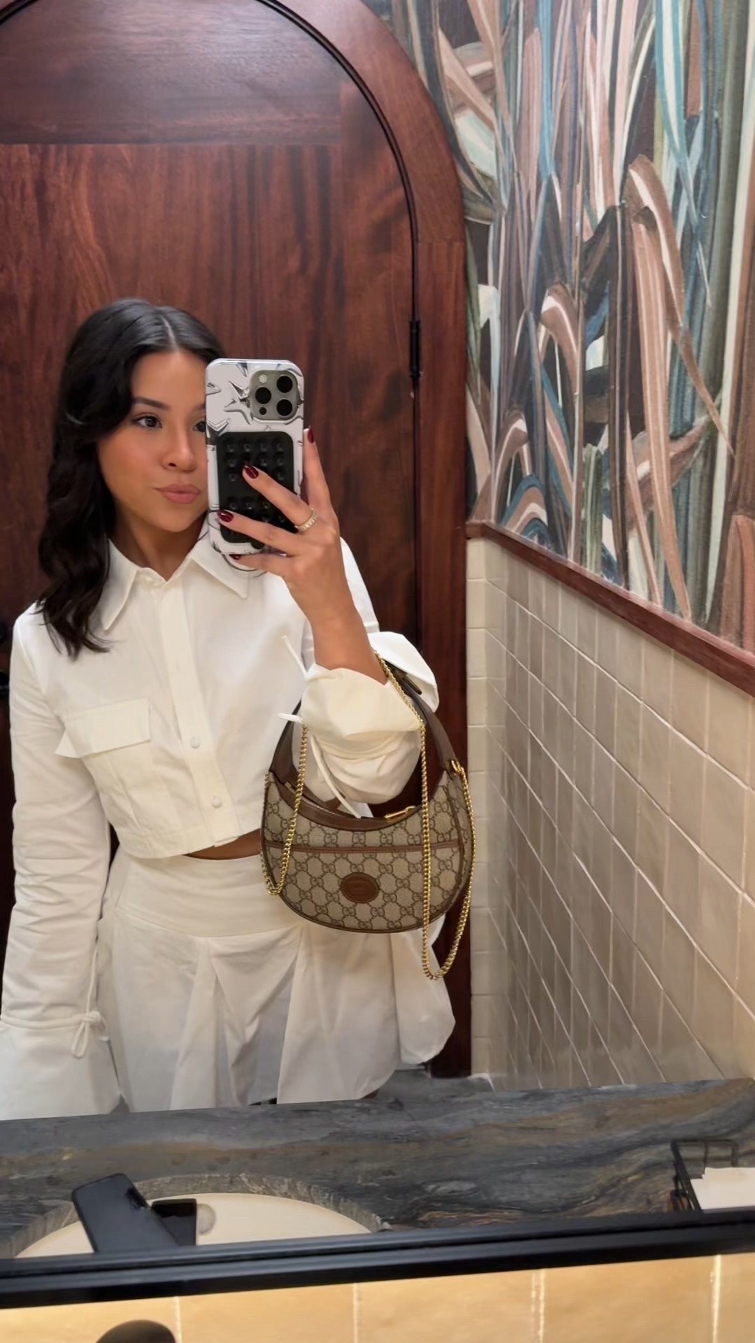 Lunch outfit idea 
Set: 6 
Gucci half moon bag 
Heels: 6.5 

#LTKPetite #LTKSeasonal #LTKStyleTip