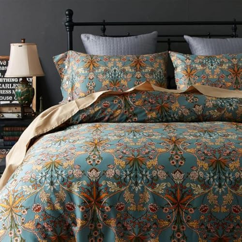 Ikawaapurry Comforter Set for Queen Size Bed Farmhouse Boho Bedding Sets Fluffy Lightweight Flowe... | Amazon (US)