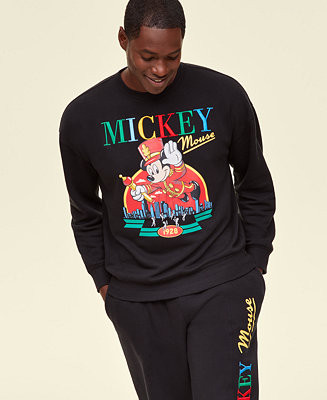 Adult Unisex Bandleader Mickey Mouse Balloon Crewneck Sweatshirt, Exclusively at Macy's | Macy's