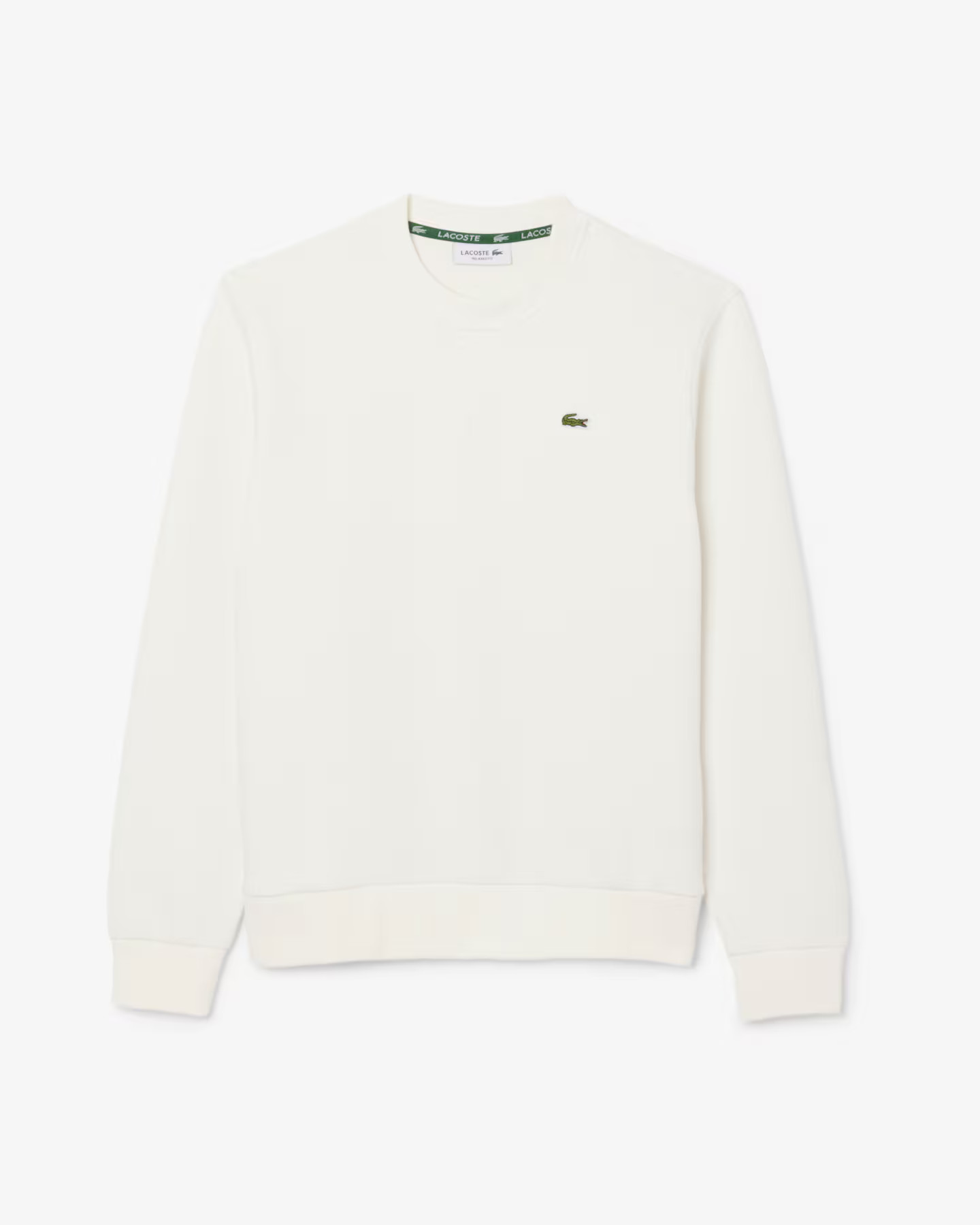 Women's Relaxed Fit Piqué Crew Neck Sweatshirt | Lacoste (US)
