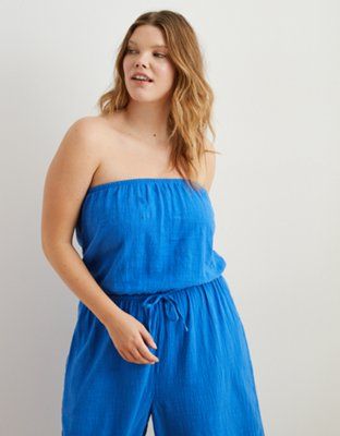 Aerie Strapless Jumpsuit | American Eagle Outfitters (US & CA)