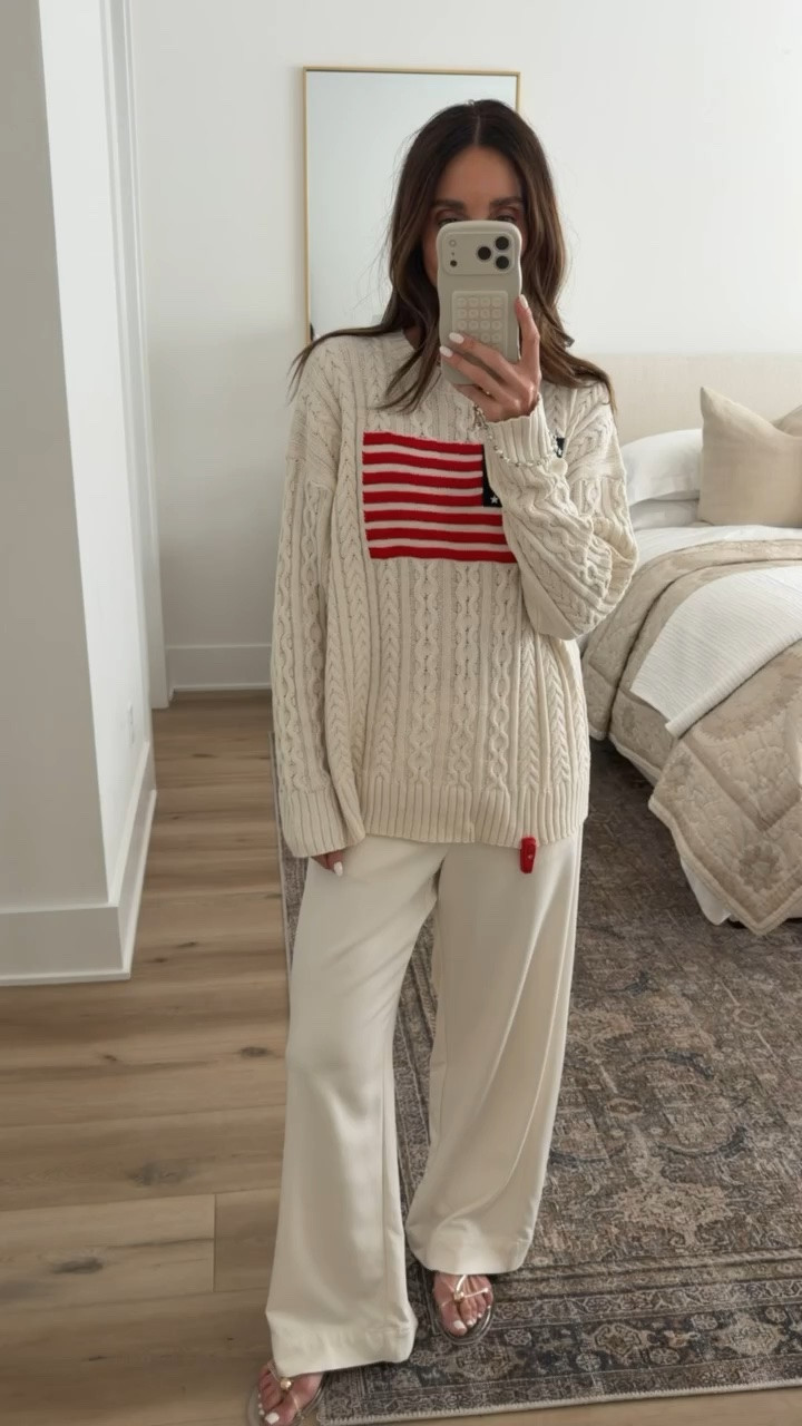 Memorial Day outfit, patriotic outfit, 4th of Jult sweater, target clothing, target finds, annabrstyle

#LTKootd