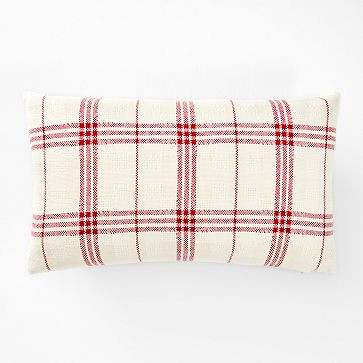 Farmhouse Plaid Pillow Cover | West Elm | West Elm (US)