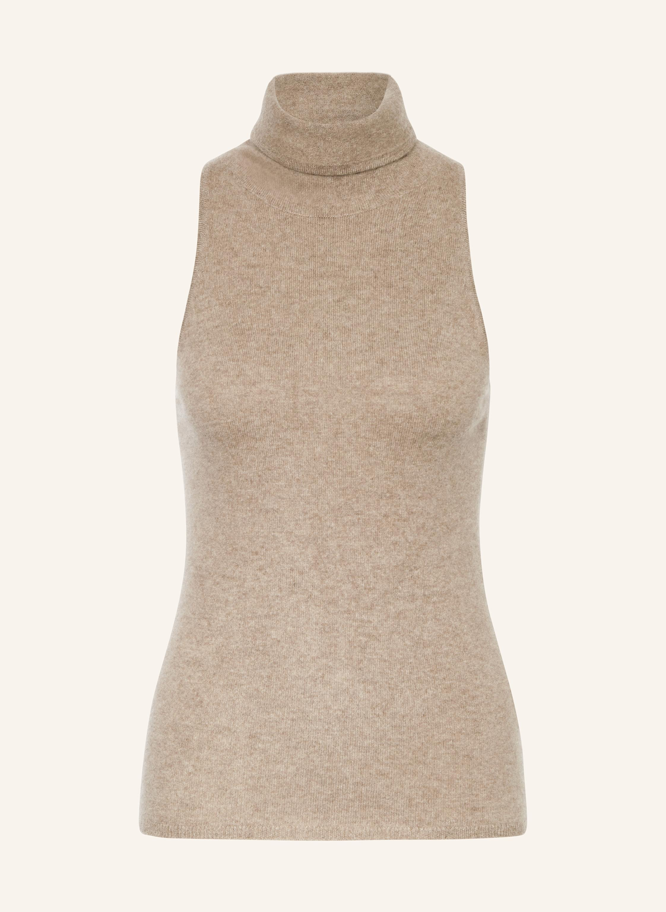 ALMADA LABEL Stricktop VIDA aus Cashmere in hellbraun | Breuninger (DACH)