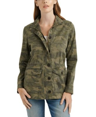 Lucky Brand Camo Jacket - Green | Macy's