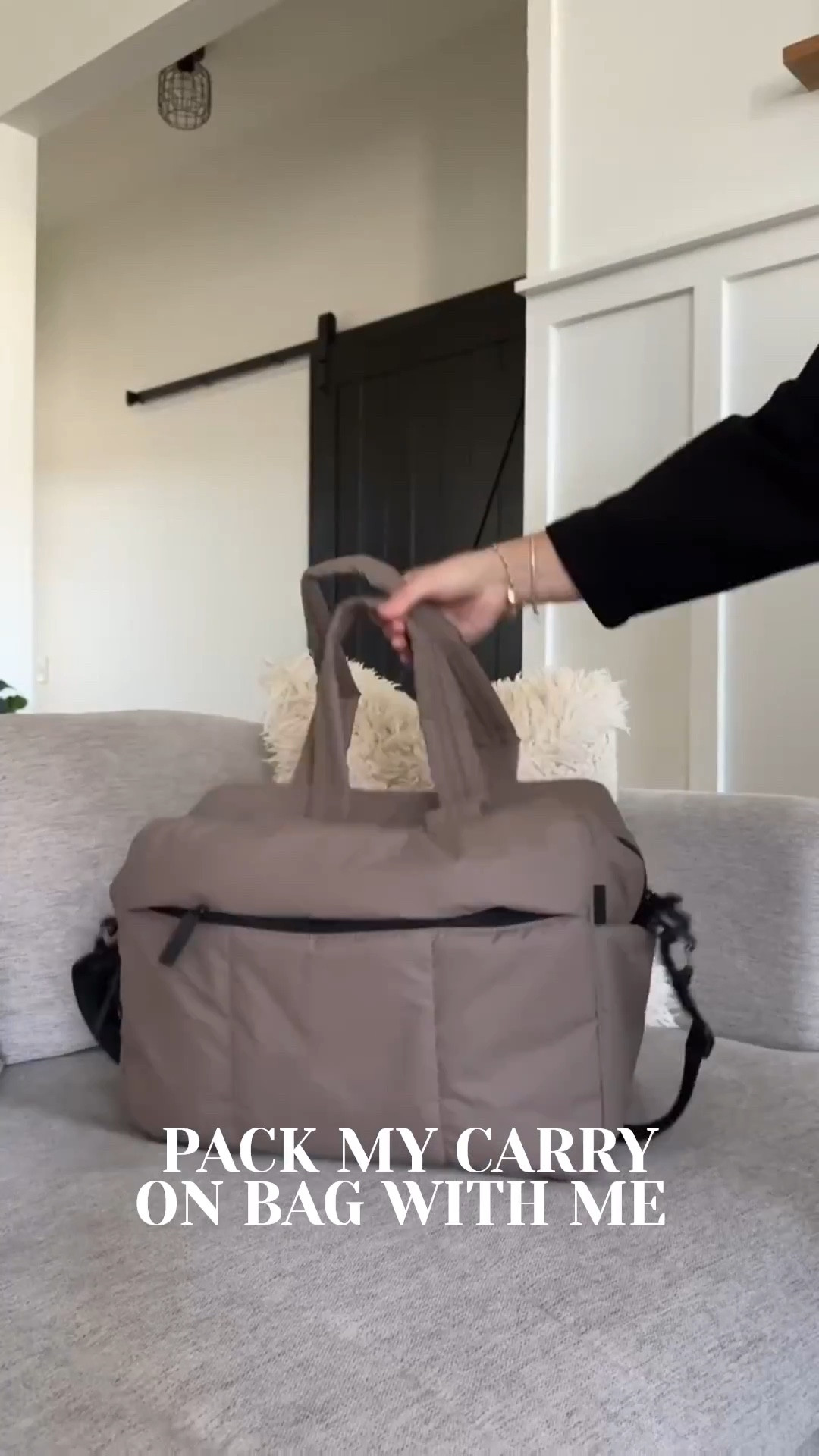 Pack my carry on travel bag with me! Everything I need for a long travel day and flight. This bag seriously fits so much I use it everytime I travel. 

Travel essentials, carry on essentials, realistic packing video, what to bring on the plane, travel bag, personal item

#LTKmomlife #LTKTravel #LTKSeasonal