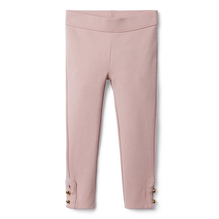 Button-Cuff Ponte Pant | Janie and Jack