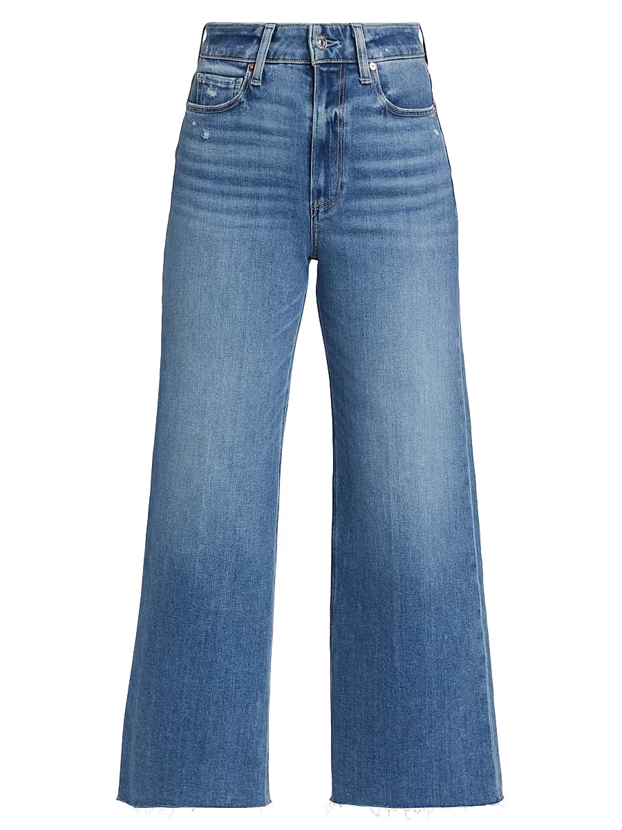 Women's Anessa Cropped Straight-Leg Jeans - Rock Show Distressed - Size 29 | Saks Fifth Avenue