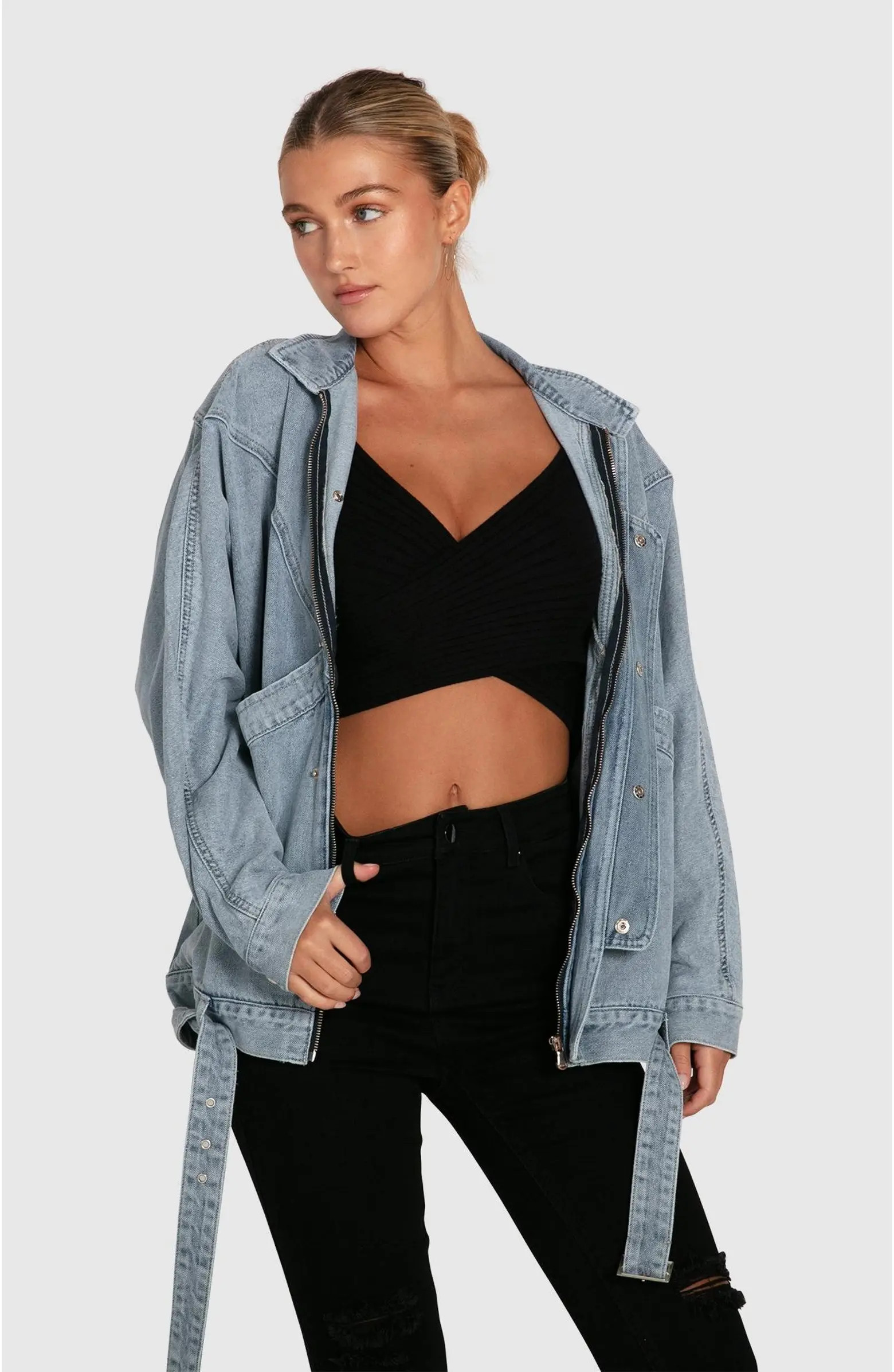 Belle & Bloom All About You Denim Jacket | Nordstrom | Nordstrom