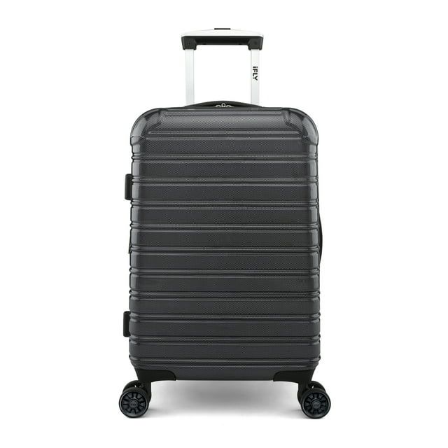 iFLY Hardside Fibertech Carry-on Luggage, 20", Black | Walmart (US)