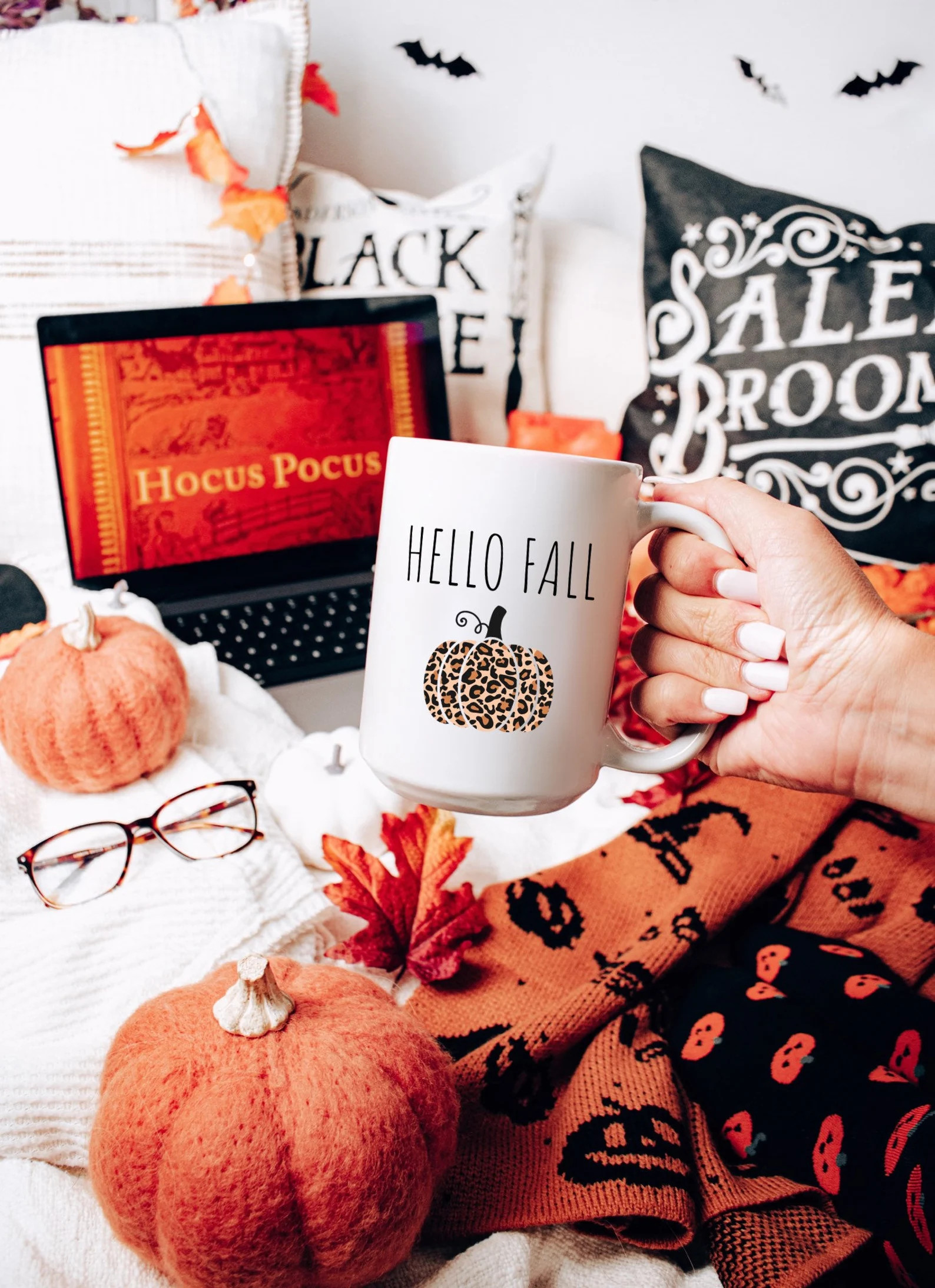 Hello Fall Mug Fall Cup Fall Mug Mug for Fall Fall Time - Etsy | Etsy (US)