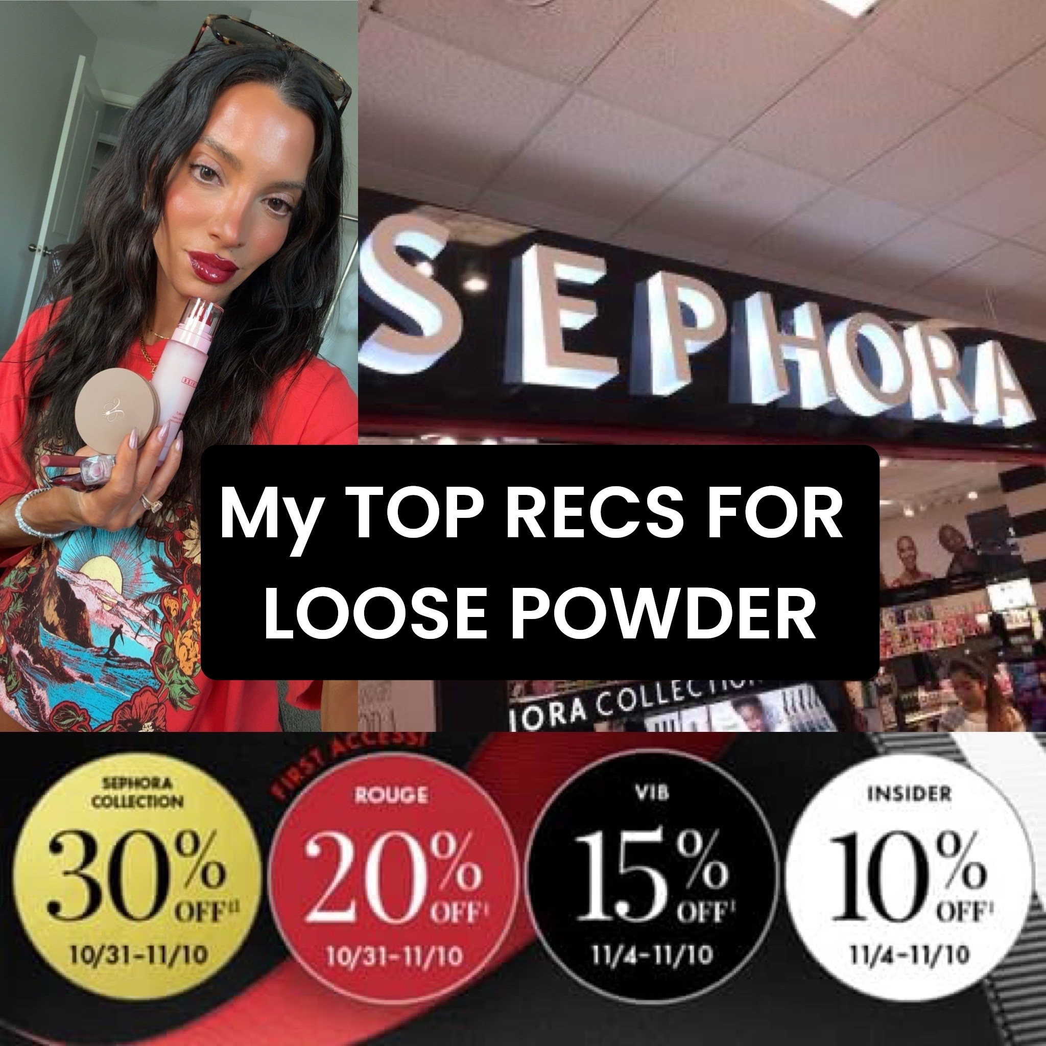 I’m a loose powder girl thru & thru, but these are my favorites I reach for.  From “baking” to blurring, these offer more matte to satin finishes when SETTING the complexion. 

#LTKBeauty #LTKGiftGuide #LTKSaleAlert