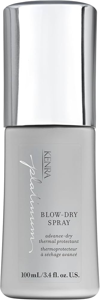Kenra Platinum Blow-Dry Spray | Time-Saving Heat Protectant | Detangles, Smooths, and Softens | E... | Amazon (US)