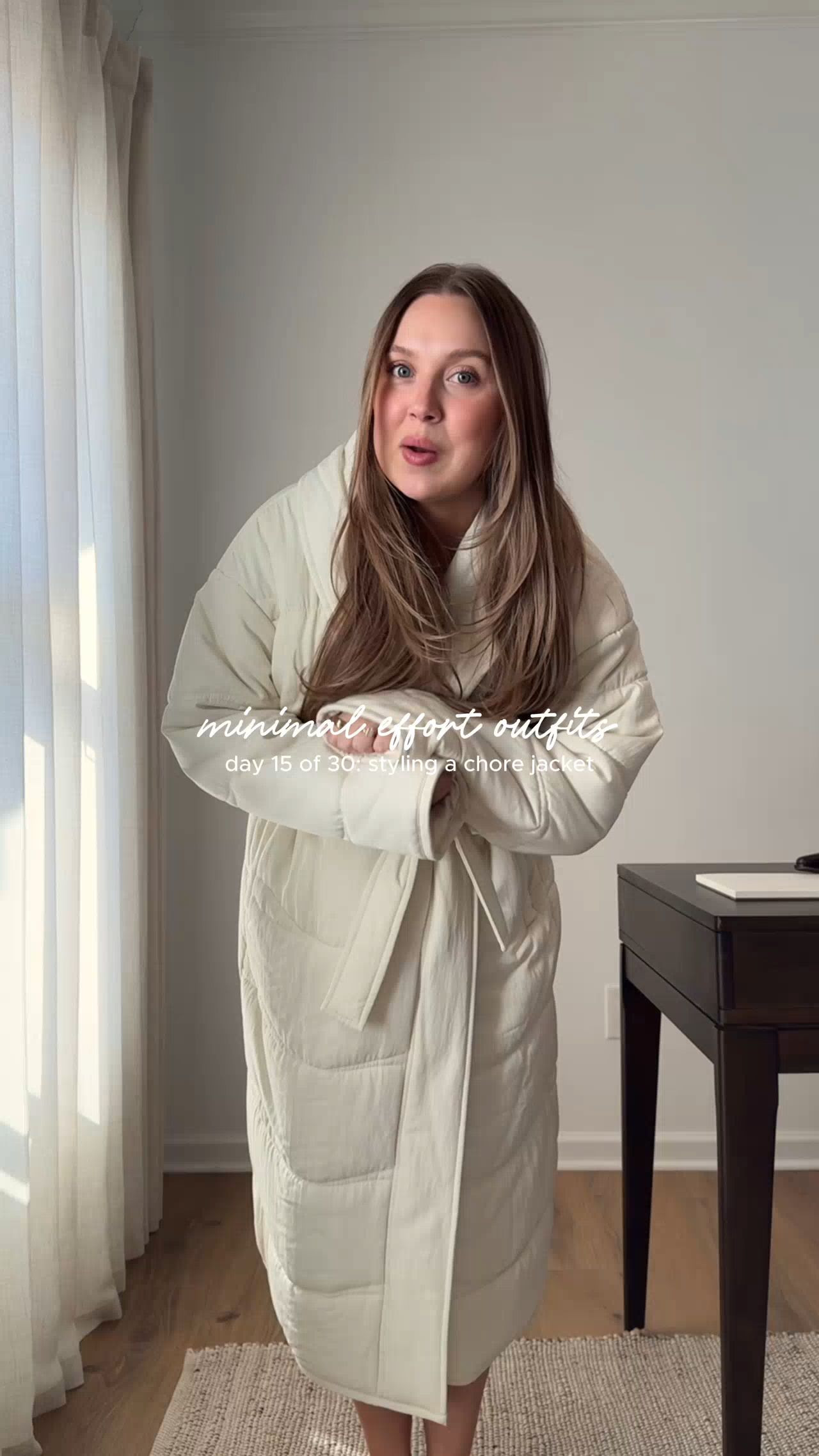 Minimal Effort Outfits - day 15 of 30.

SIZES I’M WEARING:
jacket - medium
tee - medium
jeans - 30 (loose on me but runs tts)

#everydaystyle #amazonfashion #minimaleffortoutfits 

 #LTKgrwm #LTKootd #LTKmomlife