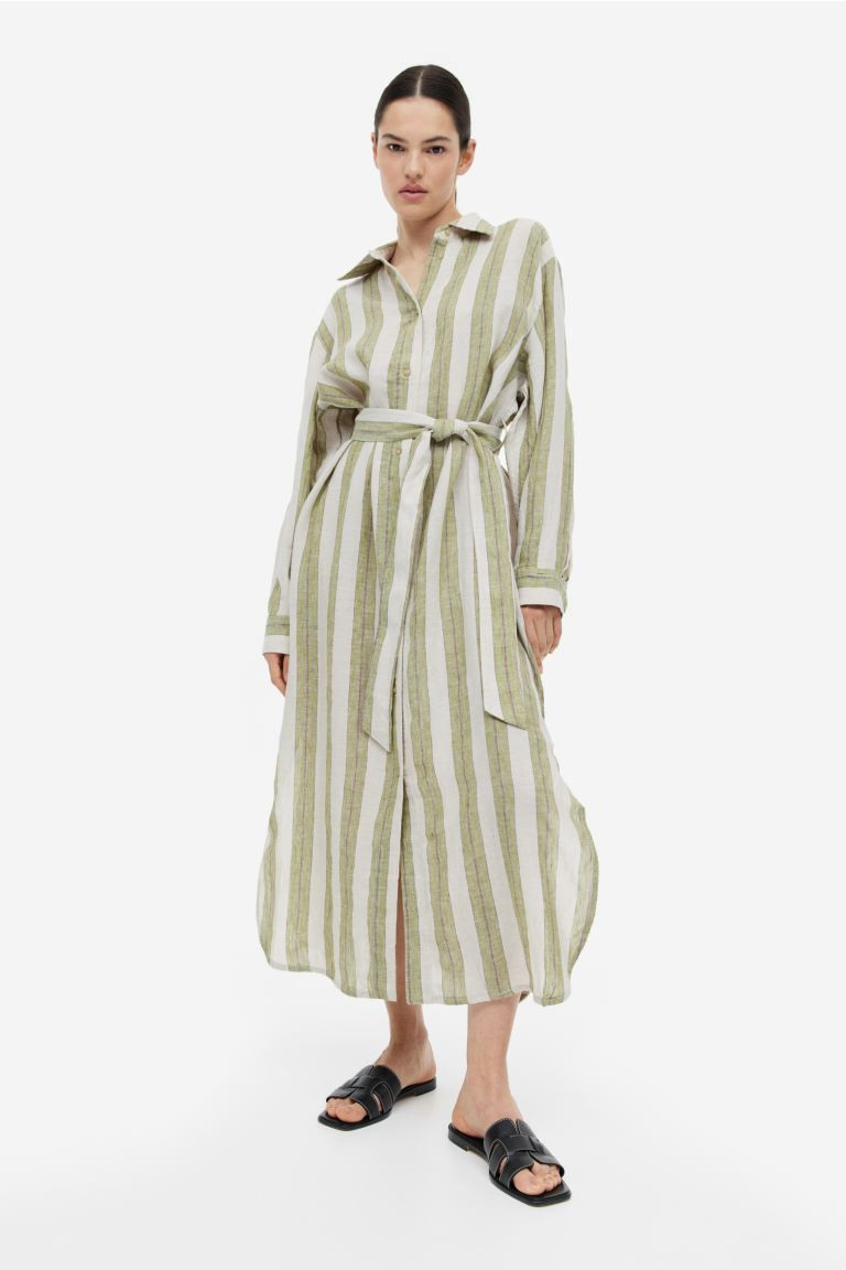 Linen Shirt Dress | H&M (US + CA)