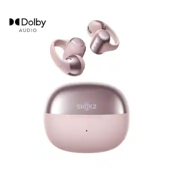 Shokz - OpenDots ONE Open-Ear Clip-On True Wireless Bluetooth Earbuds - Pink | Best Buy U.S.