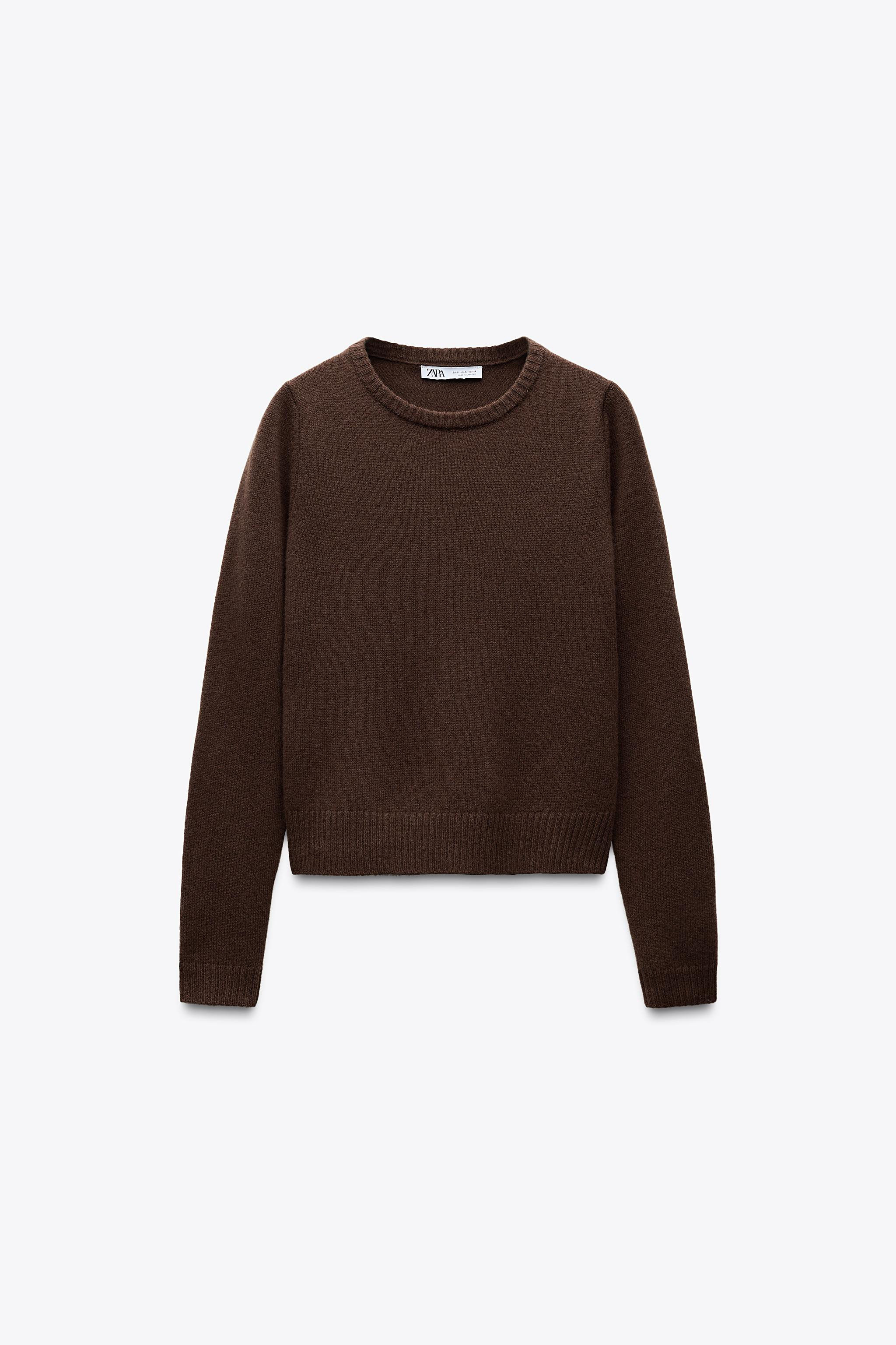 BASIC 100% WOOL SWEATER | Zara US