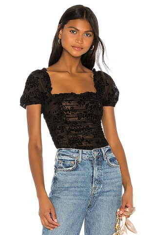 MAJORELLE Julius Bodysuit in Black from Revolve.com | Revolve Clothing (Global)