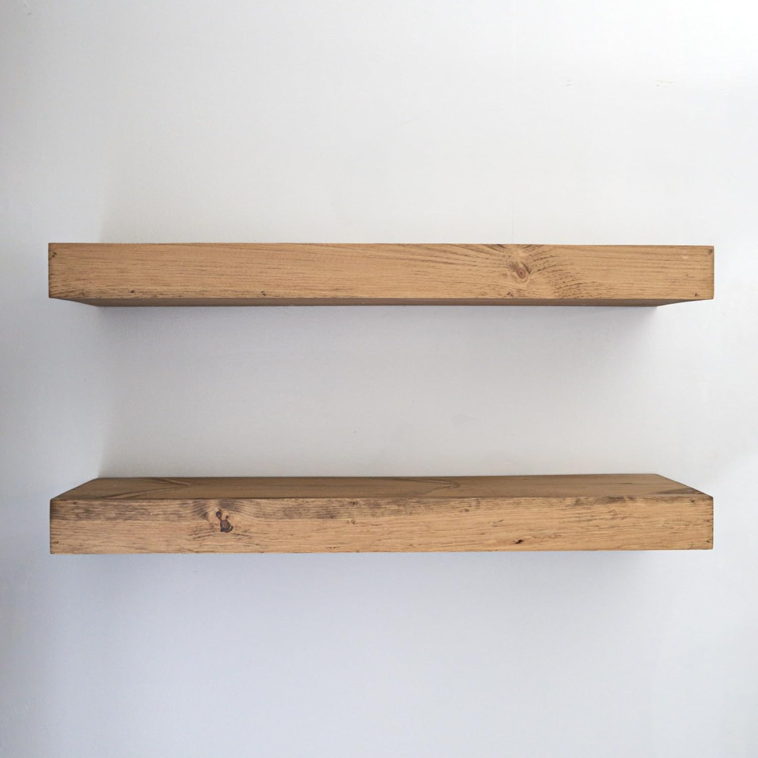 Modern Floating Shelves 3 Inches Thick for Wall, Wide Shelves for Kitchen, Living Room, Bedroom, ... | Amazon (US)