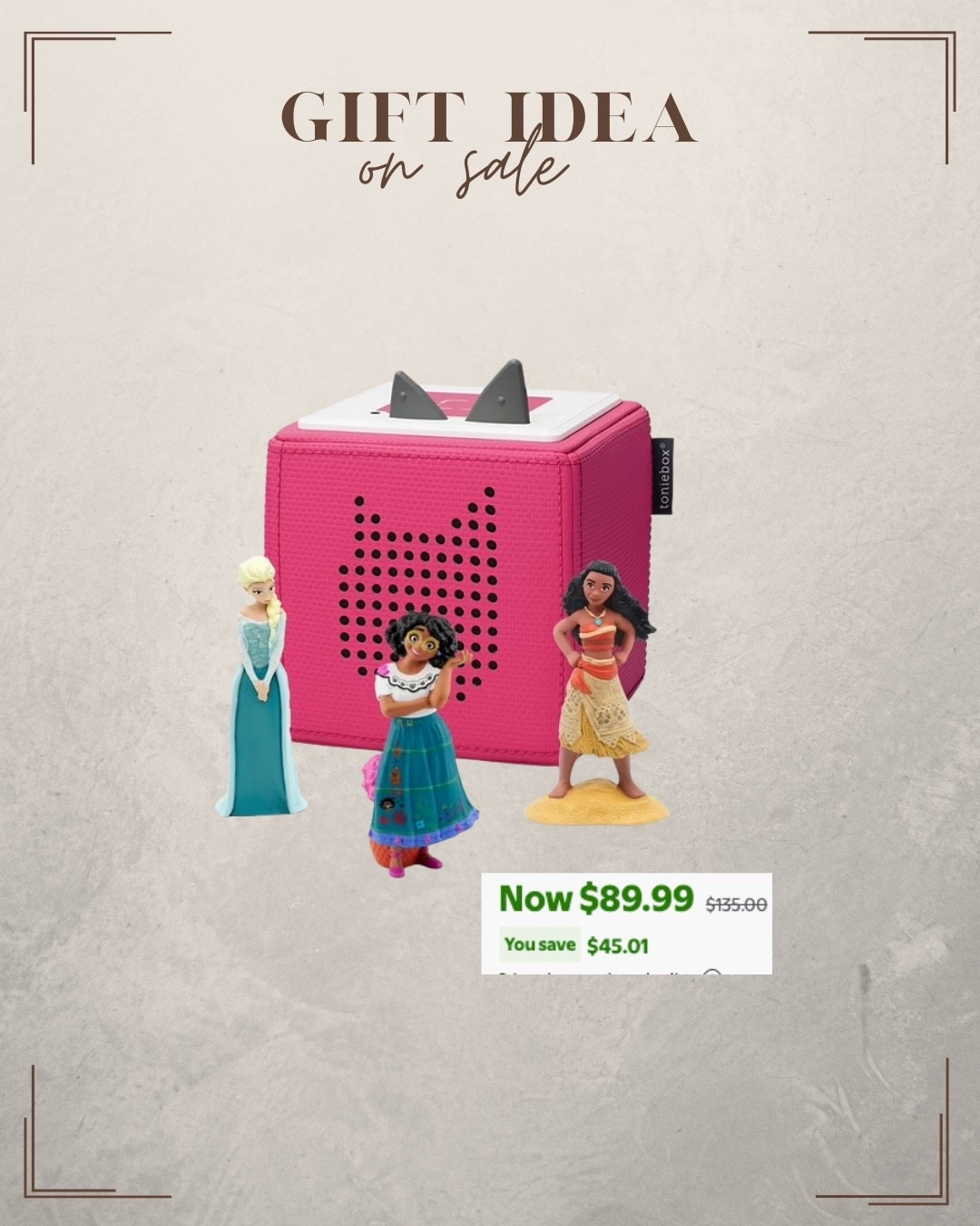 Tonies box on sale! A great gift idea for the kids 

#LTKSeasonal #LTKSaleAlert #LTKKids