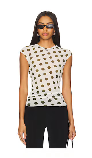Nina Tee in Birch Dot | Revolve Clothing (Global)