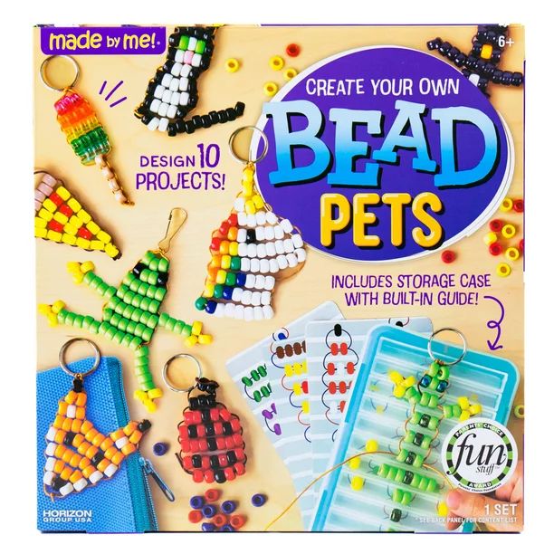 Made by Me Bead Pets & Keychain Kit | Walmart (US)