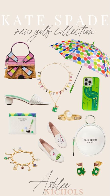 Kate spade new golf collection!! I’m loving these new golf arrivals - they’re so cute!!

Kate spade, new arrivals, golf essentials, golf shoes, golf collection, golf bags

#LTKSeasonal #LTKstyletip