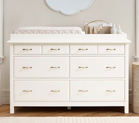 Rory 8-Drawer Dresser & Topper Set (56w x 20d") | Pottery Barn Kids