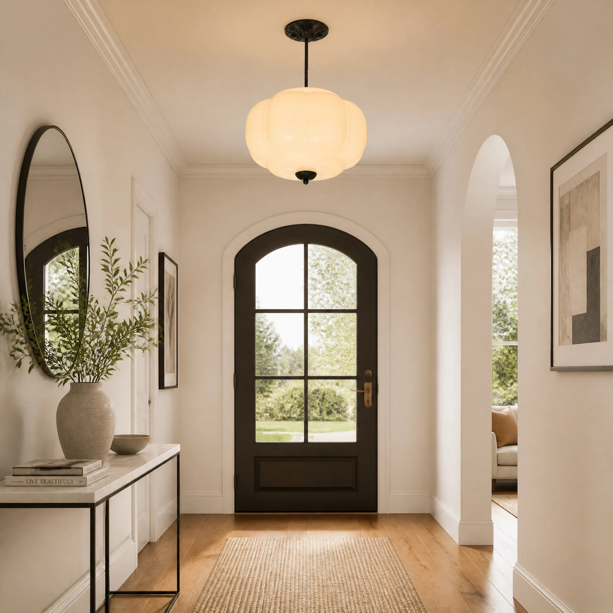 Vintage Semi Flush Mount Ceiling Light | Wayfair North America
