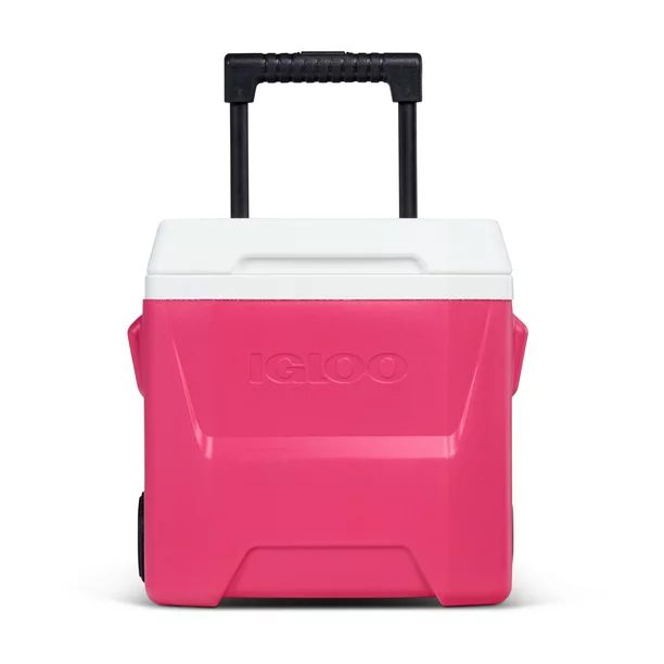 Igloo 16 qt. Laguna Roller Ice Chest Cooler with Wheels - Pink | Walmart (US)