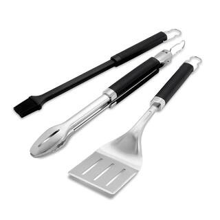 Weber Precision Grill Tool Set (3-Piece) 6772 - The Home Depot | The Home Depot
