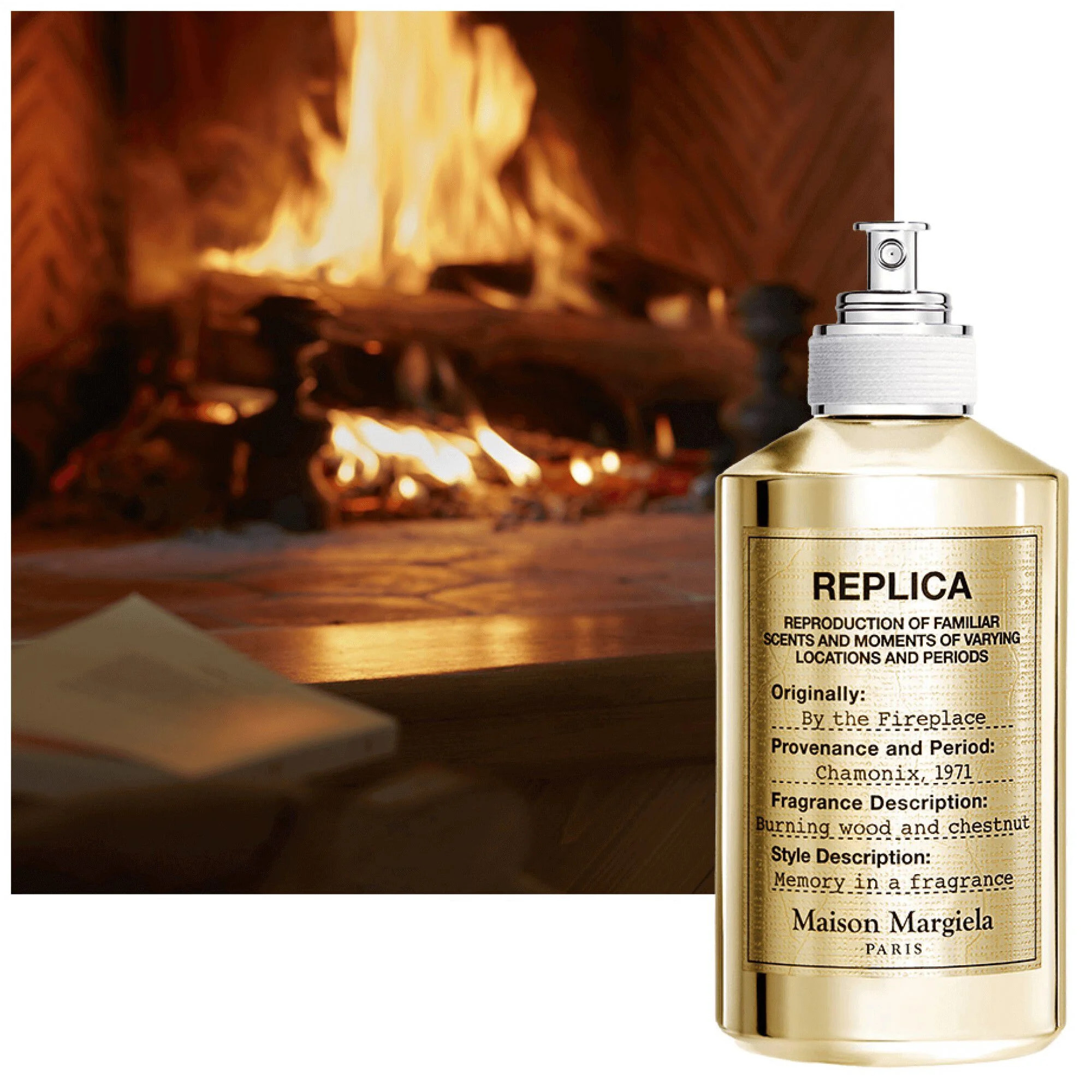 Replica By The Fireplace EDT LE Gold | Maison Margiela | Maison Margiela Fragrances