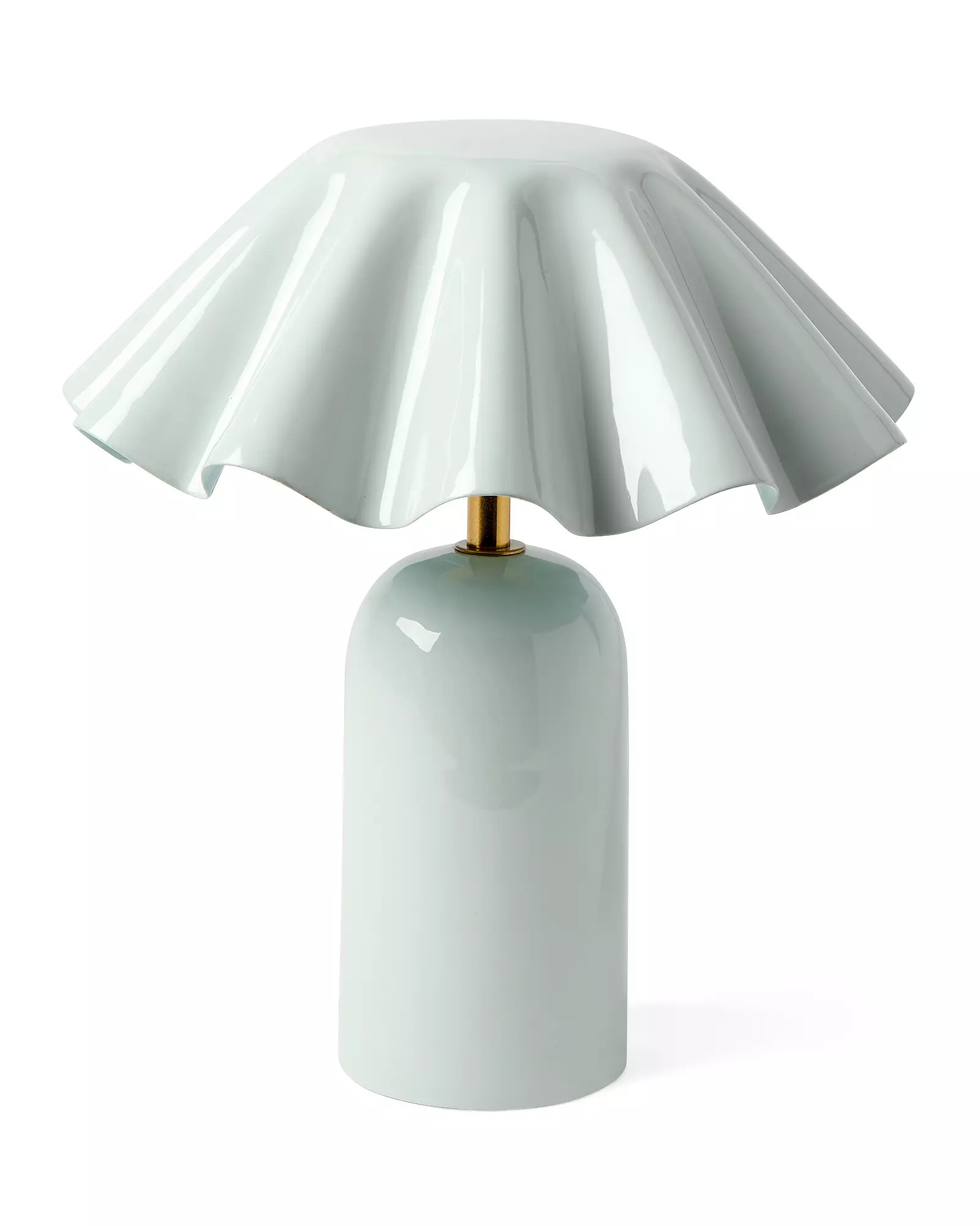 Brooks Fluted Cordless Table Lamp | Serena and Lily