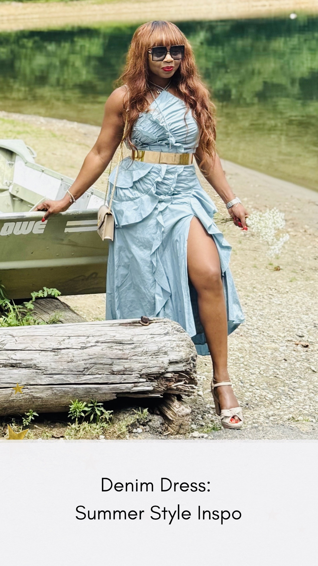 Summer dresses are in heavy rotation and you can’t go wrong with a denim dress x sandals x red lippie combo✅✨

#LTKootd #LTKSeasonal #LTKOver40