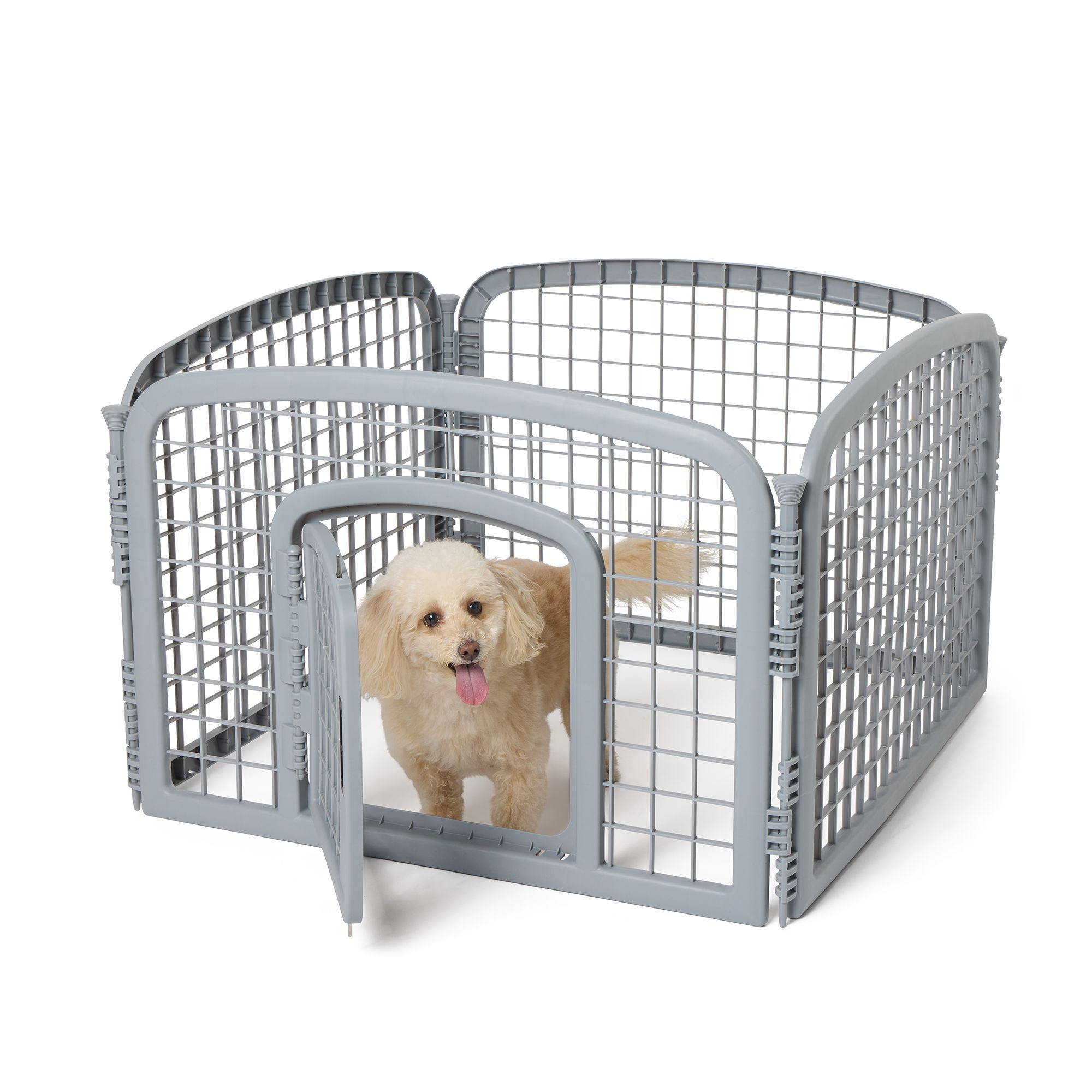 Top Paw® Plastic 4 Panel Playpen - Small Dog and Puppy Playpen, X-Small and Small Dogs | PetSmart
