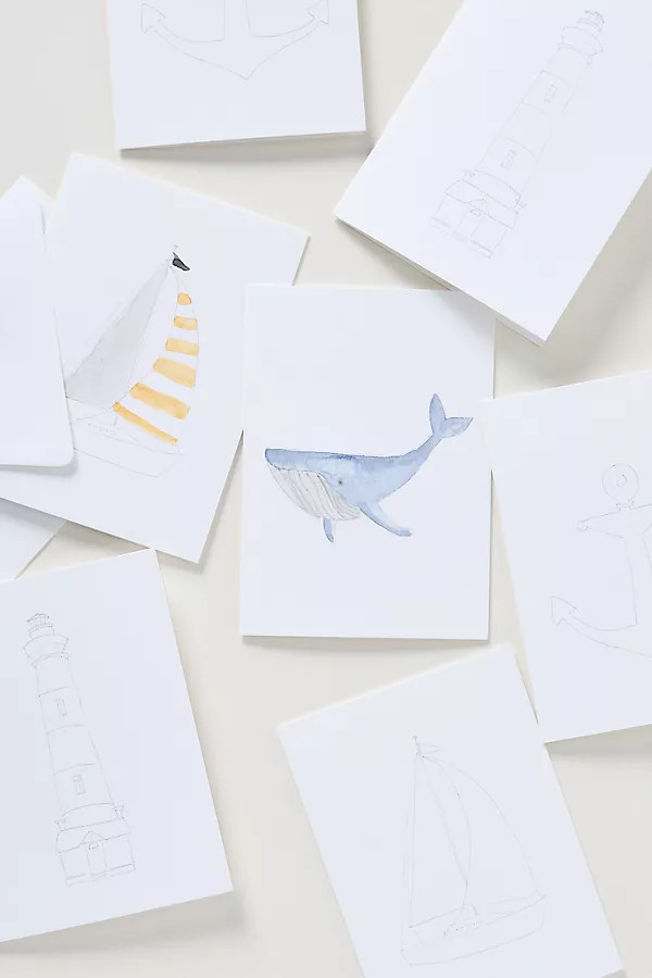 Emily Lex Studio Watercolor Notecards | Anthropologie (US)