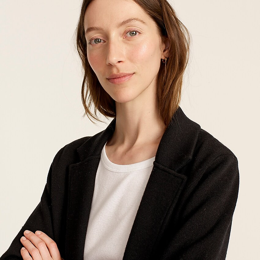 Sophie open-front sweater-blazer | J. Crew US