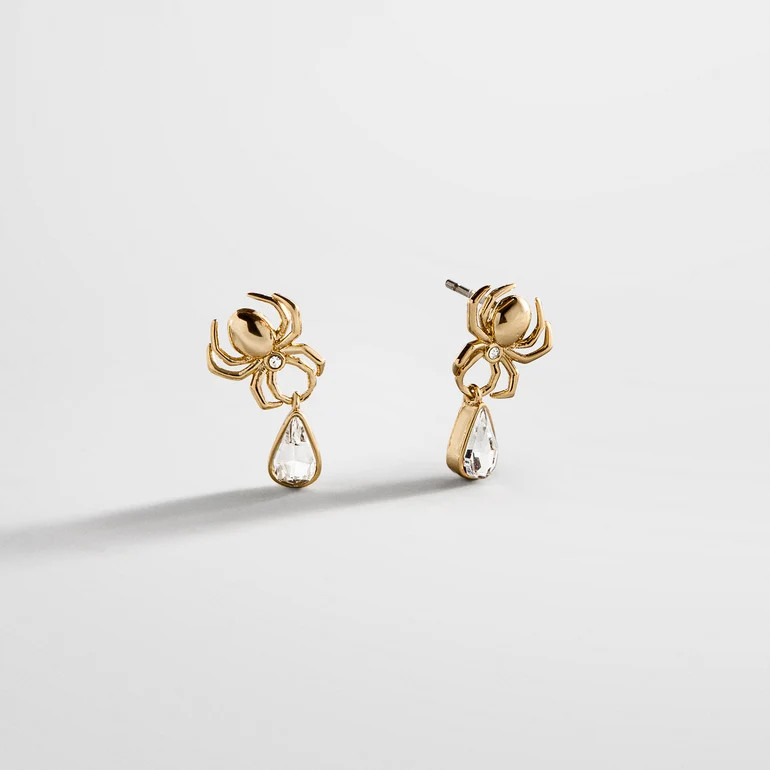 Thread Lightly Spider Earrings - Spider | BaubleBar