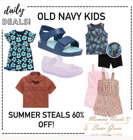 Old Navy kids summer steals 60% off! Last day for this sale!

#LTKFamily #LTKSeasonal #LTKSaleAlert