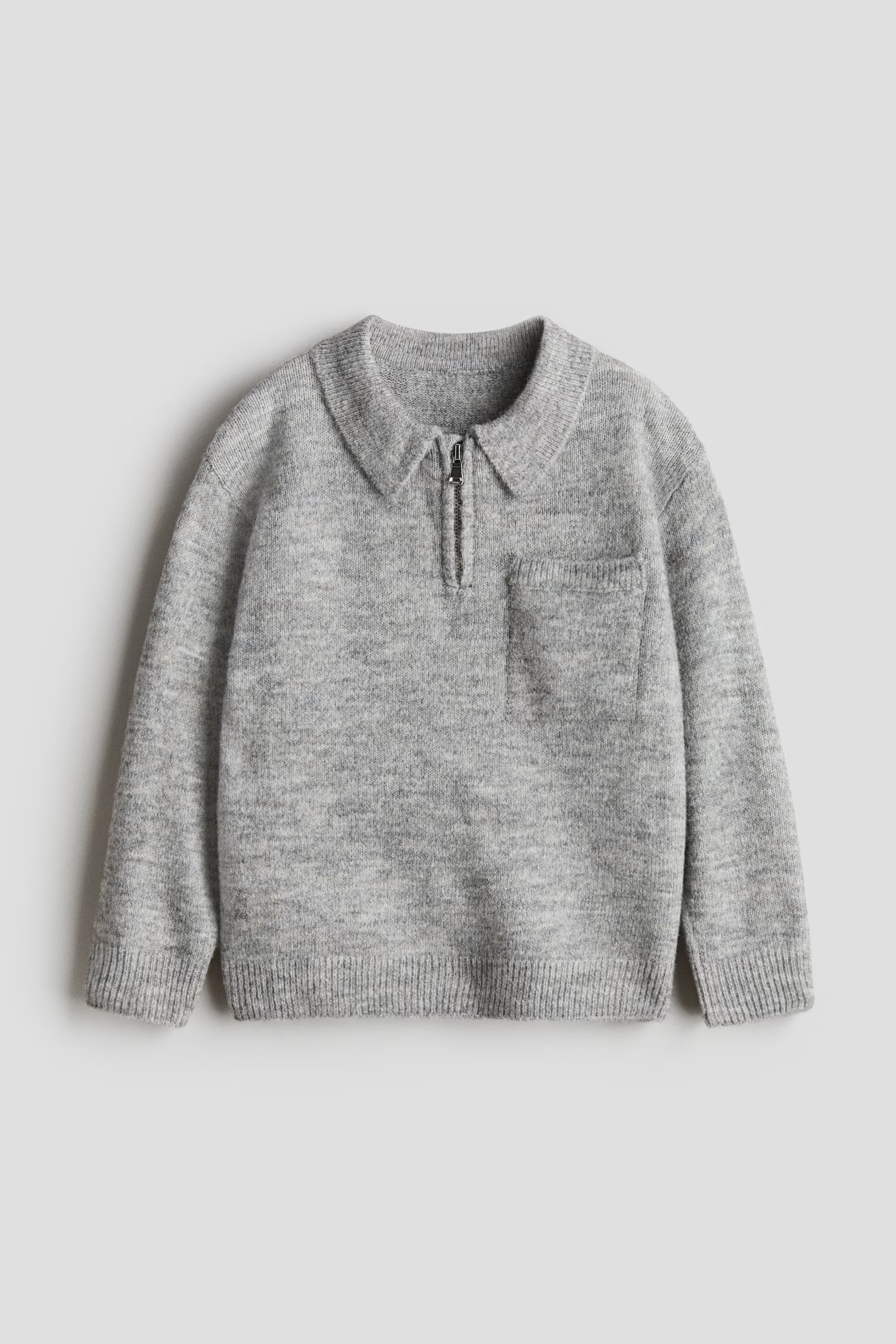 Half-Zip Polo Sweater | H&M (US + CA)